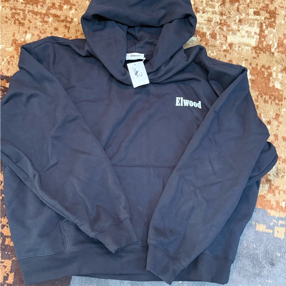 Elwood Men’s Black Hoodie
